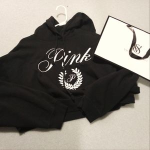 Pink crop sweatshirt